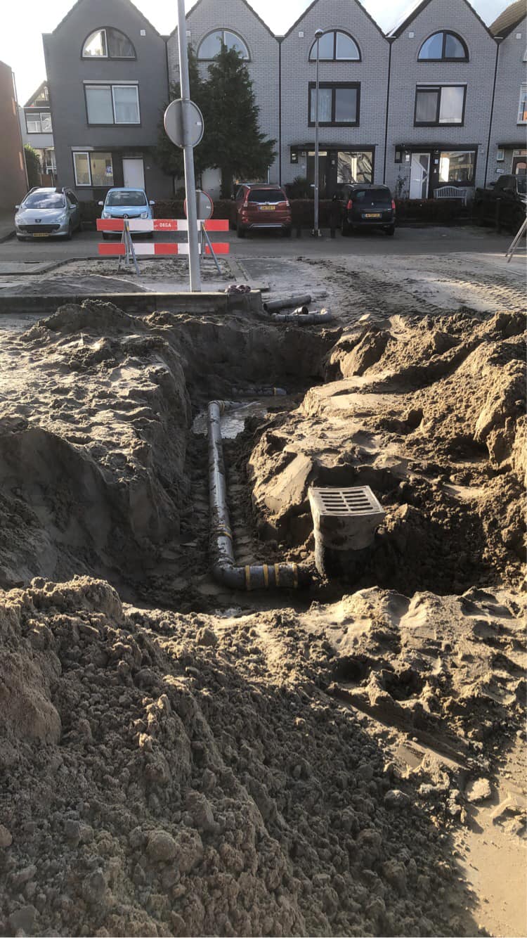Aansluiting nieuwbouw